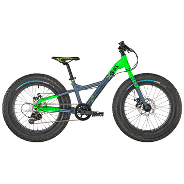 Mountain Bike S'COOL XXFAT 9V 20" Gris/Verde 0
